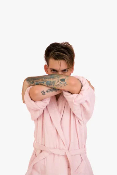 Men's Cotton Bath Robe