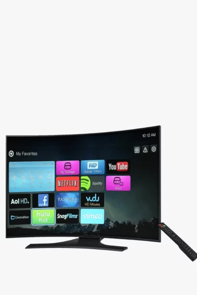 Black 32 Inch Curved LED TV
