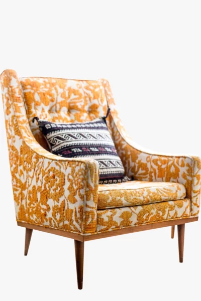 Embroidered Retro Sofa Chair
