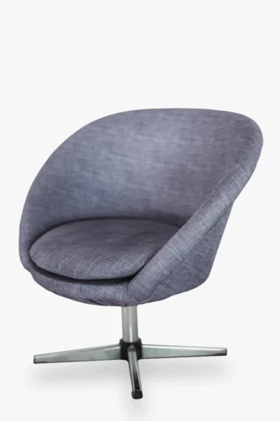 Tub Lounge Grey Chair