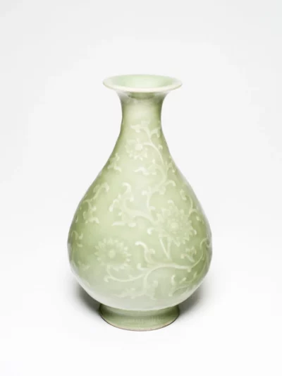 Pale Green Flower Vase